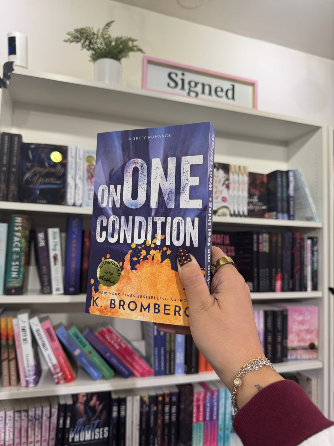 On one condition