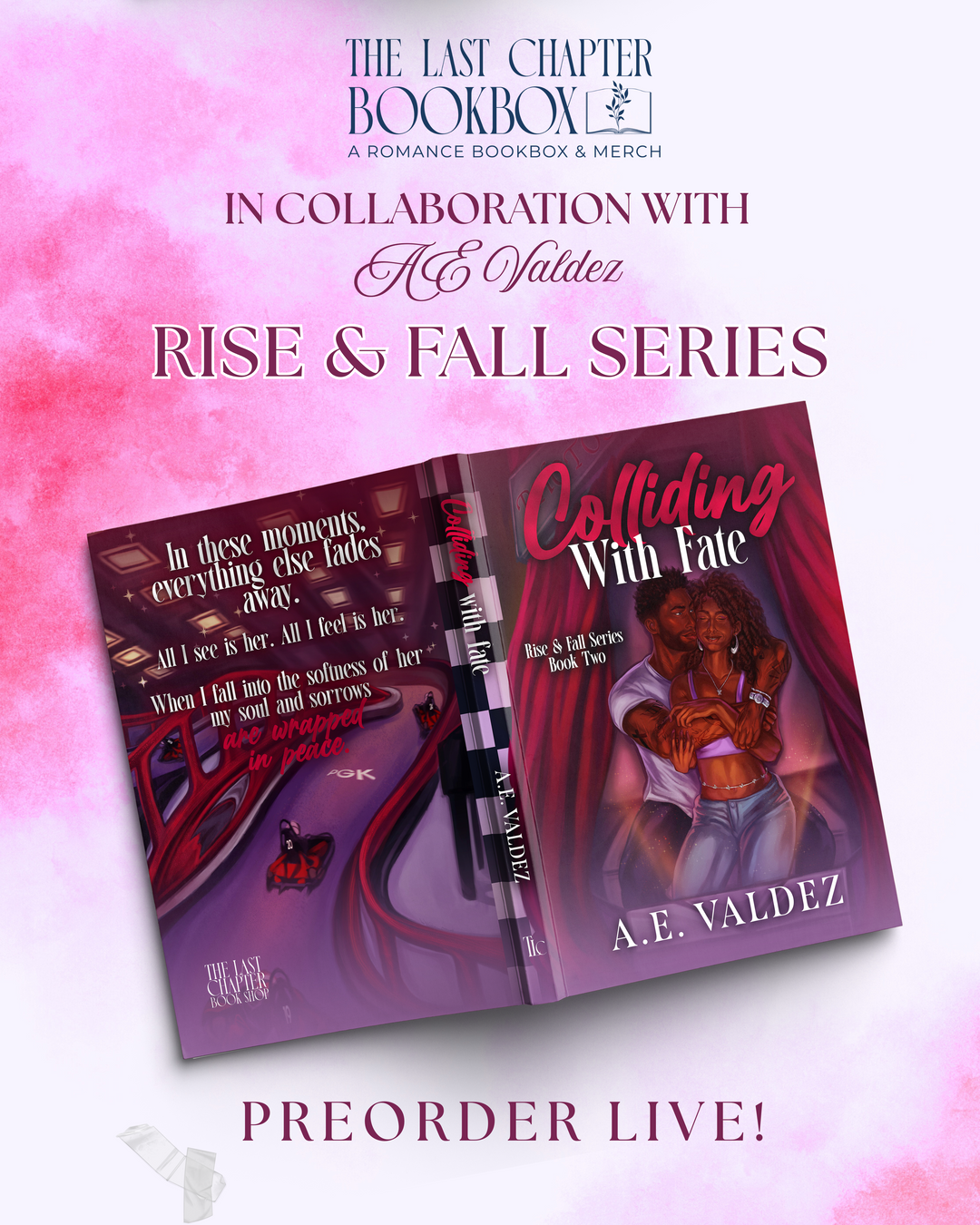 Colliding With Fate by AE Valdez SINGLE BOOK