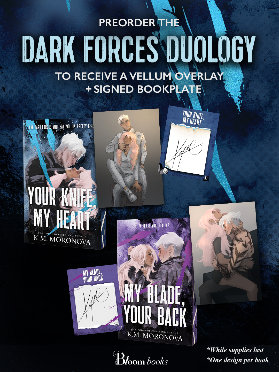 Dark Forces duology by KM Moronova Preorder Campaign