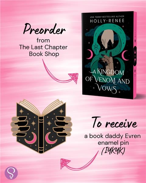 A Kingdom of Venom and Vows Preorder Campaign