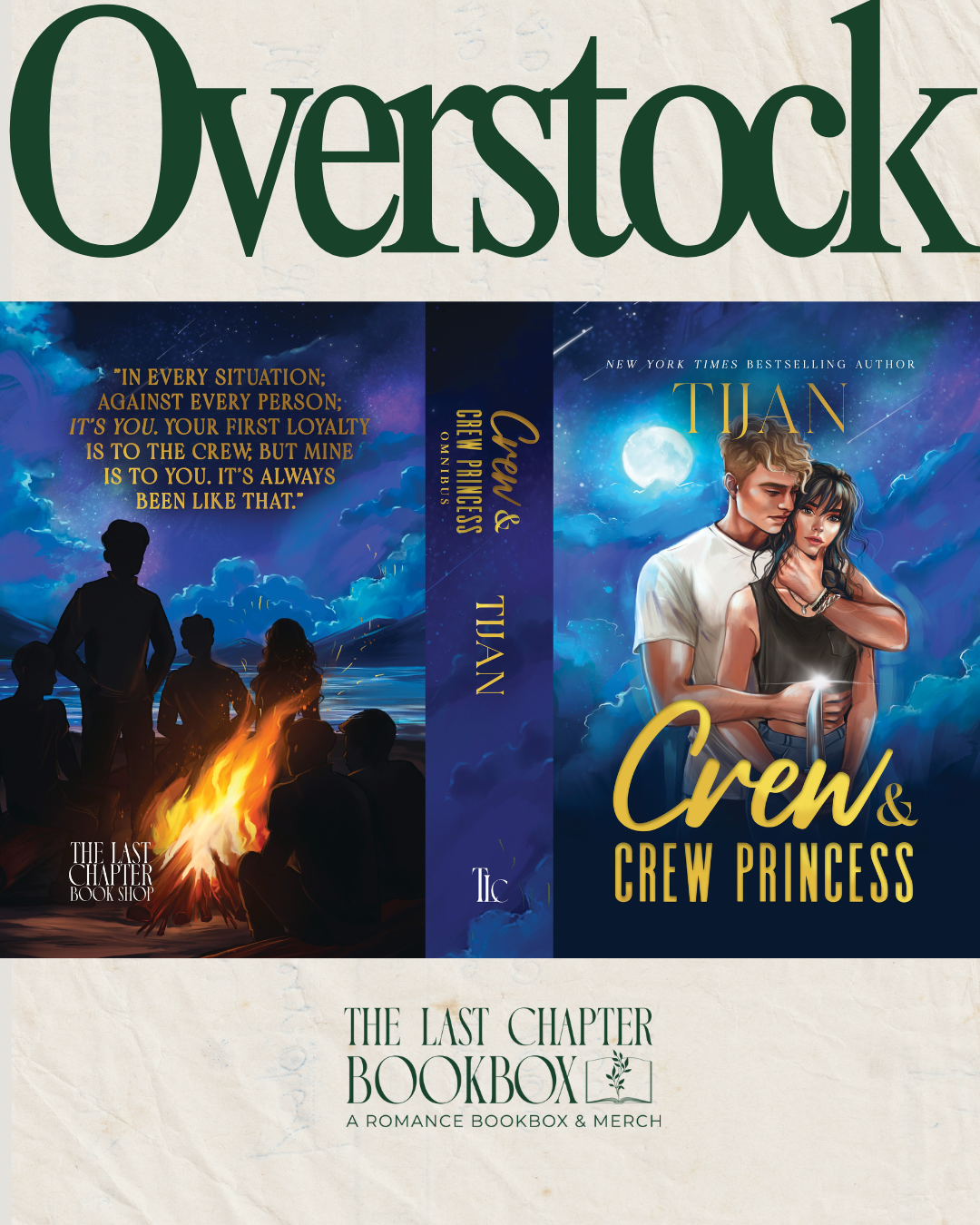 Overstock: Crew Omnibus by Tijan