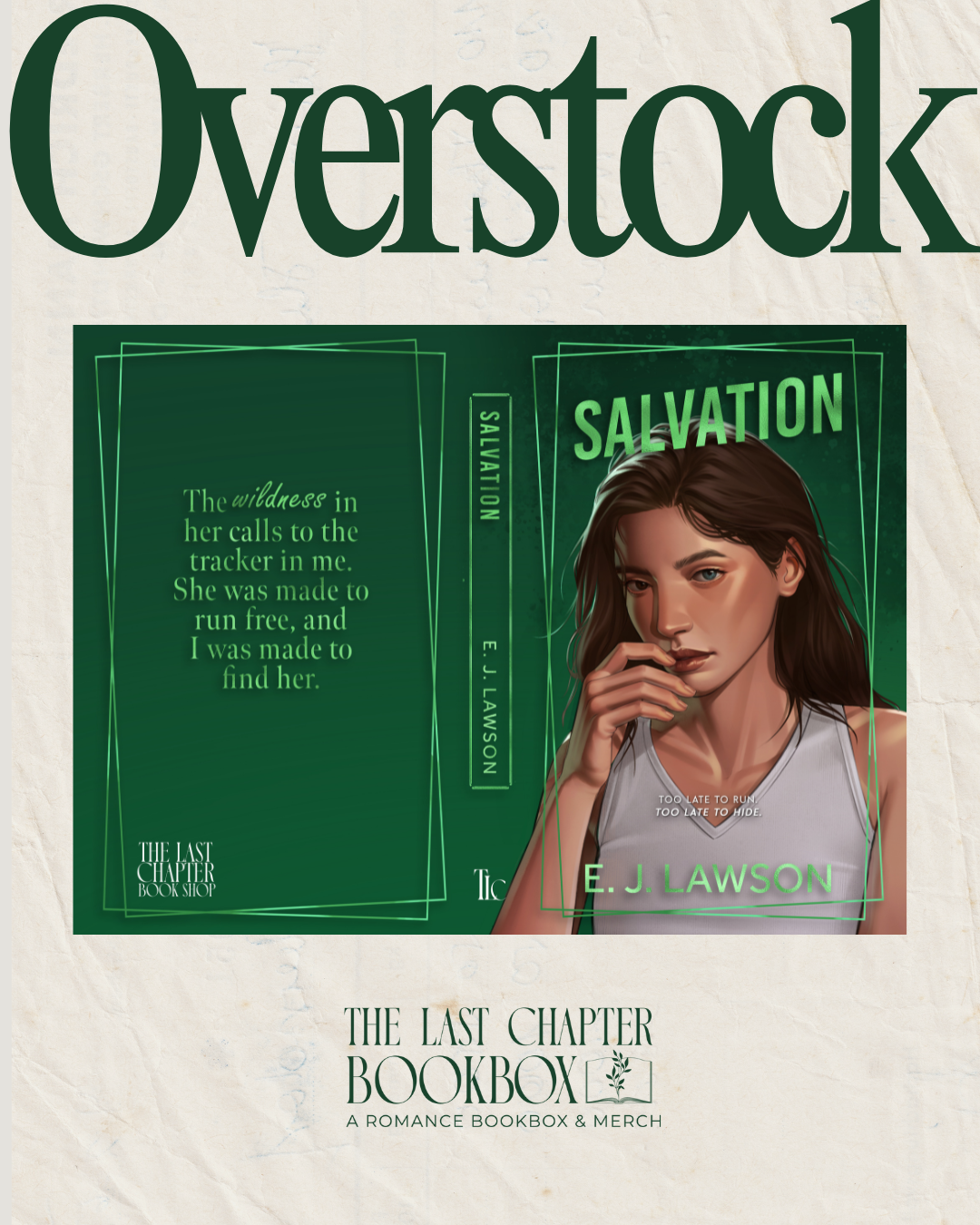 Overstock: Salvation- Elena Lawson