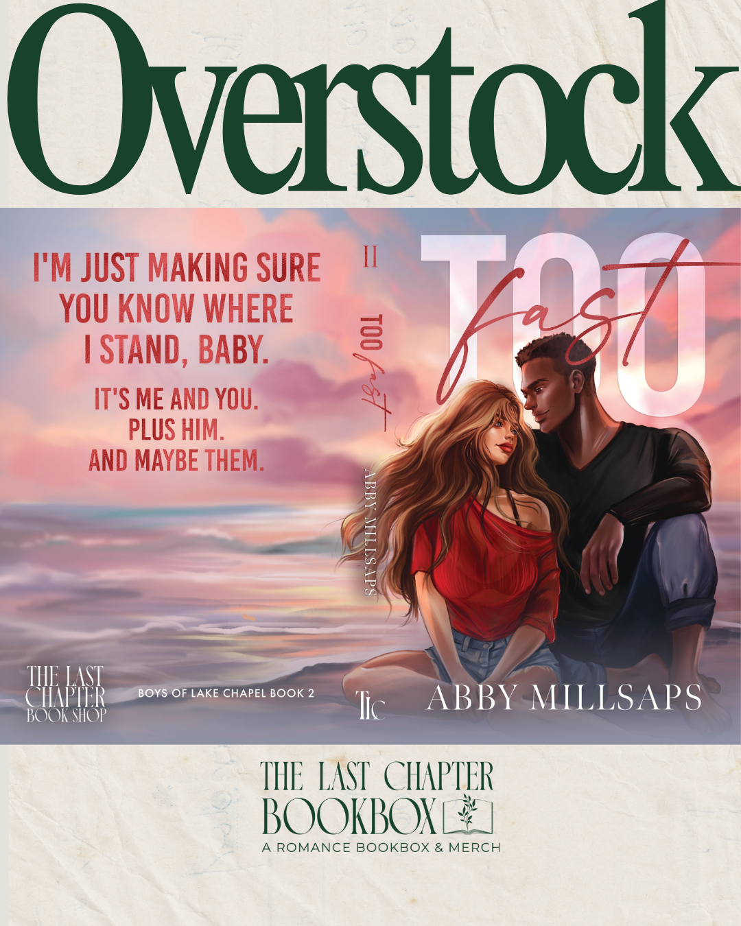 Overstock: Too Fast by Abby Millsaps