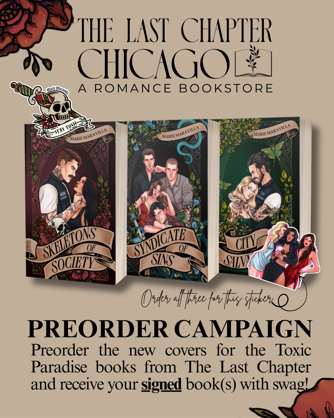 Toxic Paradise Series Preorder Campaign