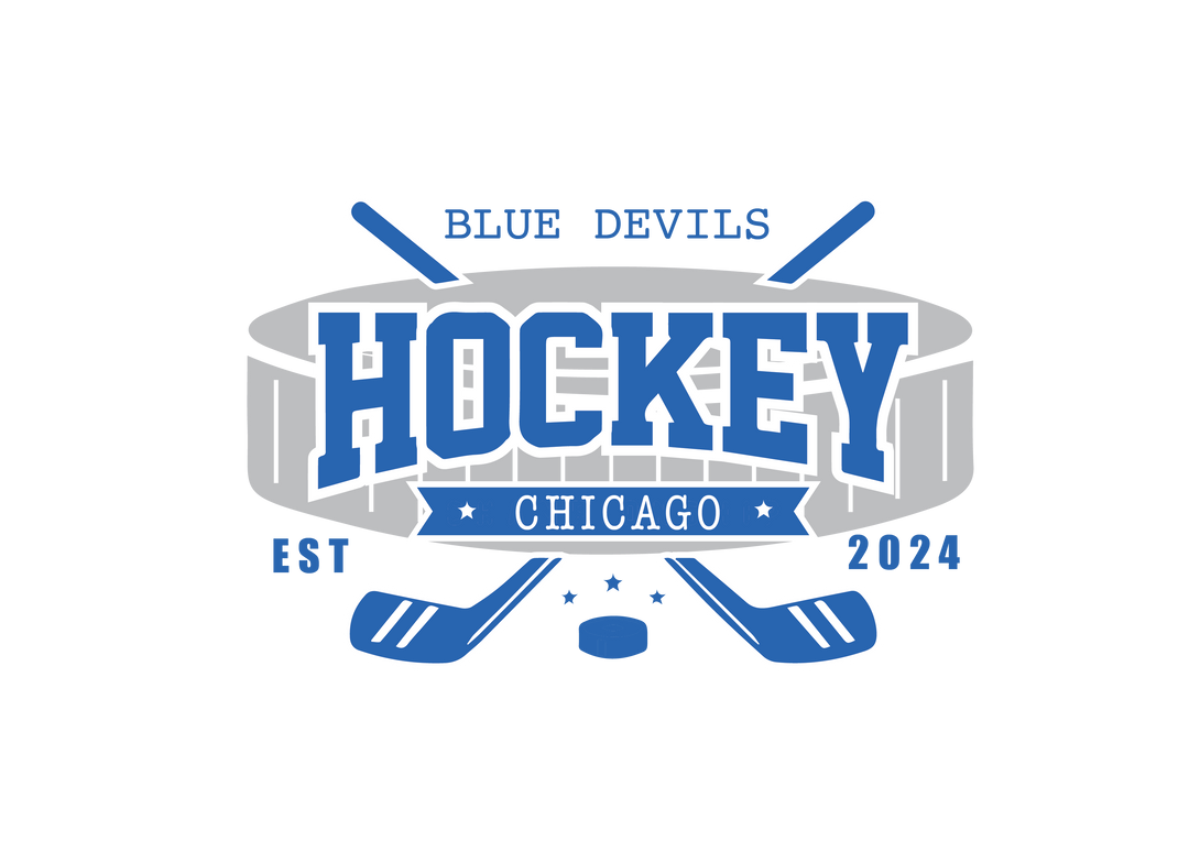 Blue Devils Chicago Sticker - The S.J. Sylvis Shop