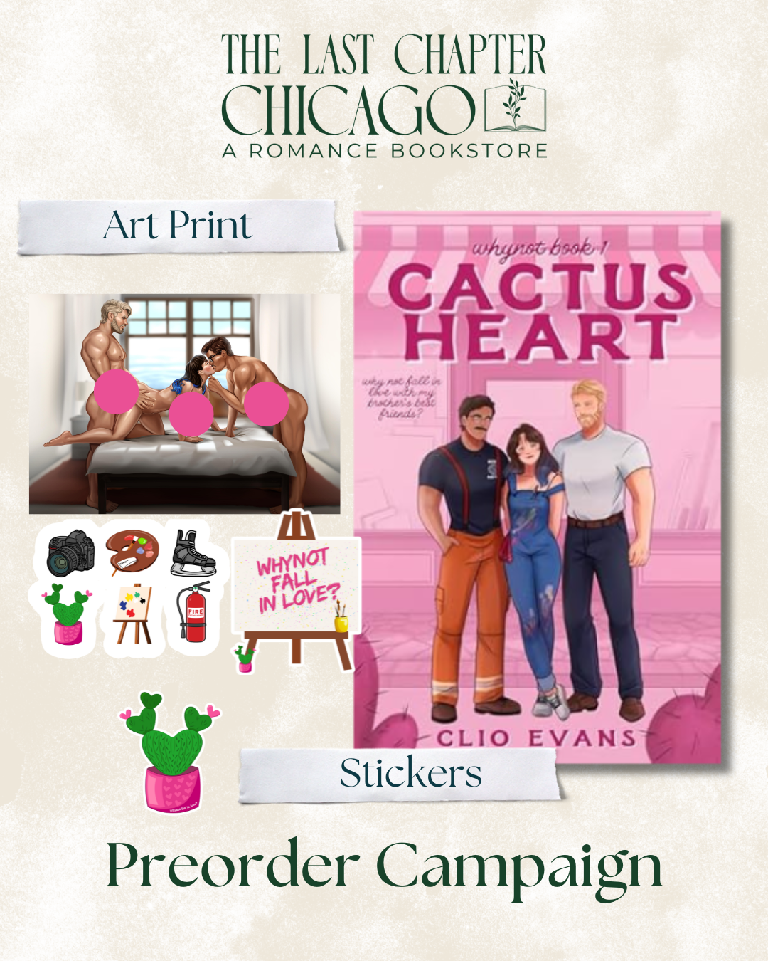 Cactus Heart Preorder Campaign
