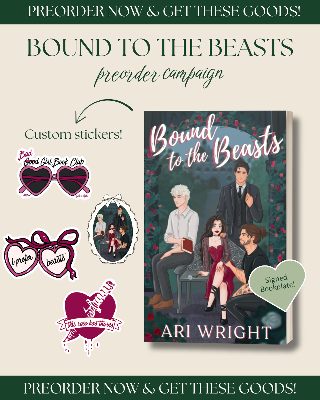 Bound to the Beasts Preorder Campaign