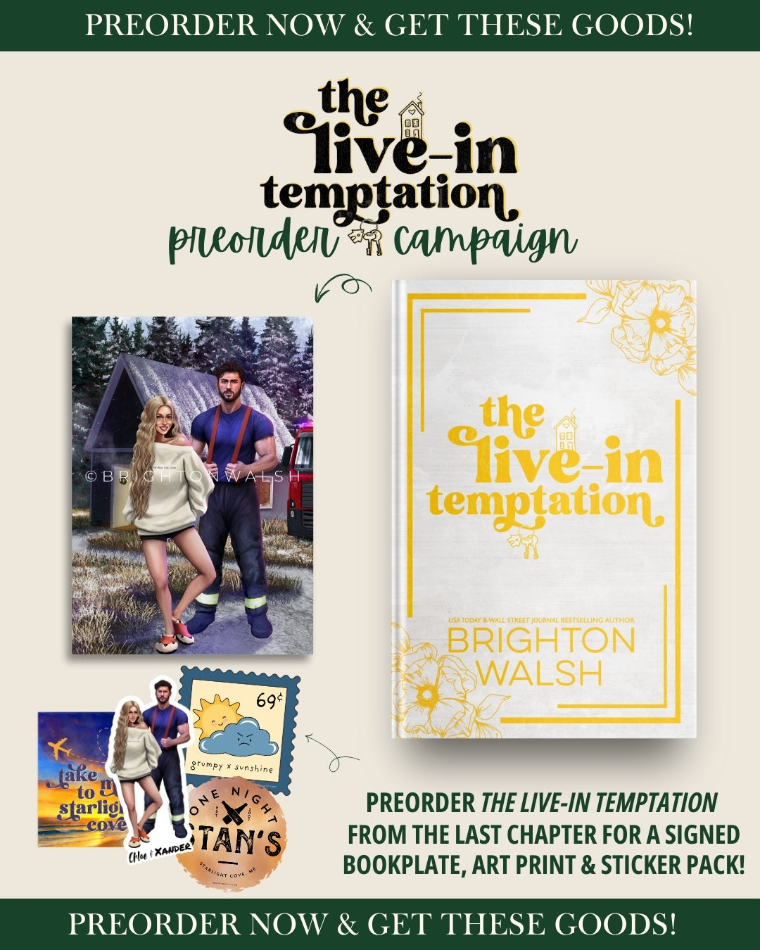 The Live In Temptation Preorder Campaign