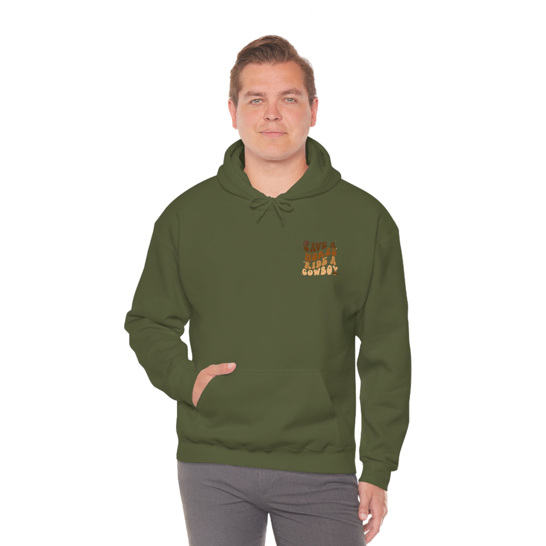 Ride a Cowboy Hooded Sweatshirt