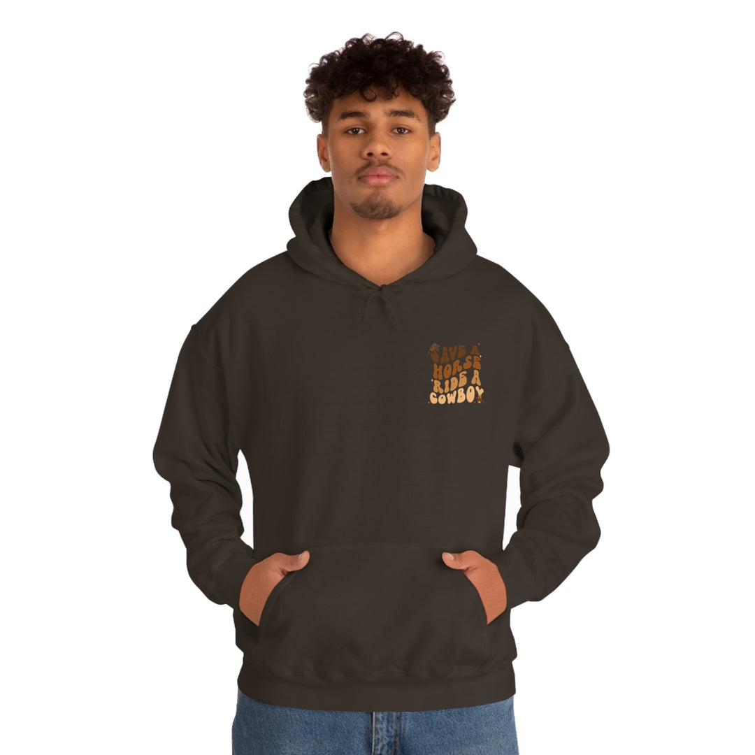 Ride a Cowboy Hooded Sweatshirt