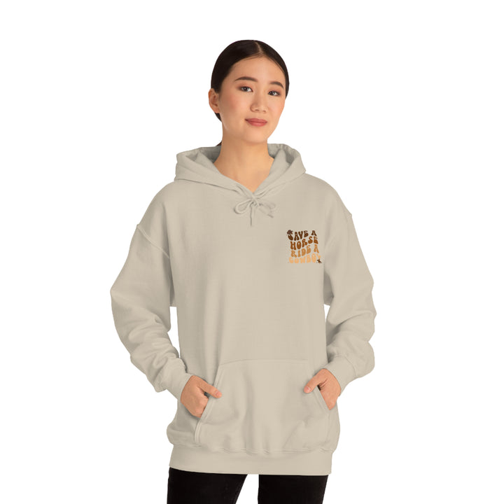 Ride a Cowboy Hooded Sweatshirt