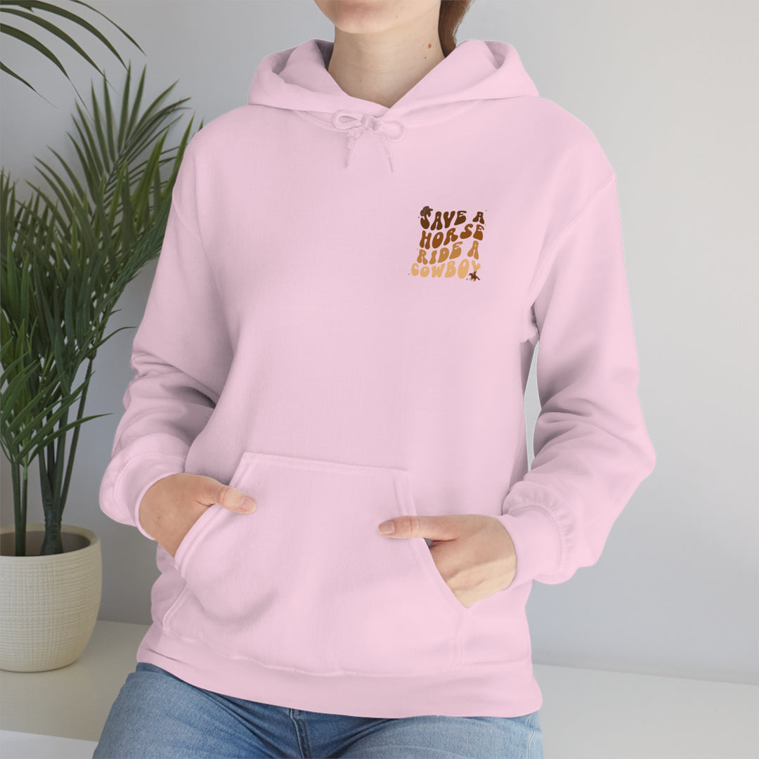 Ride a Cowboy Hooded Sweatshirt