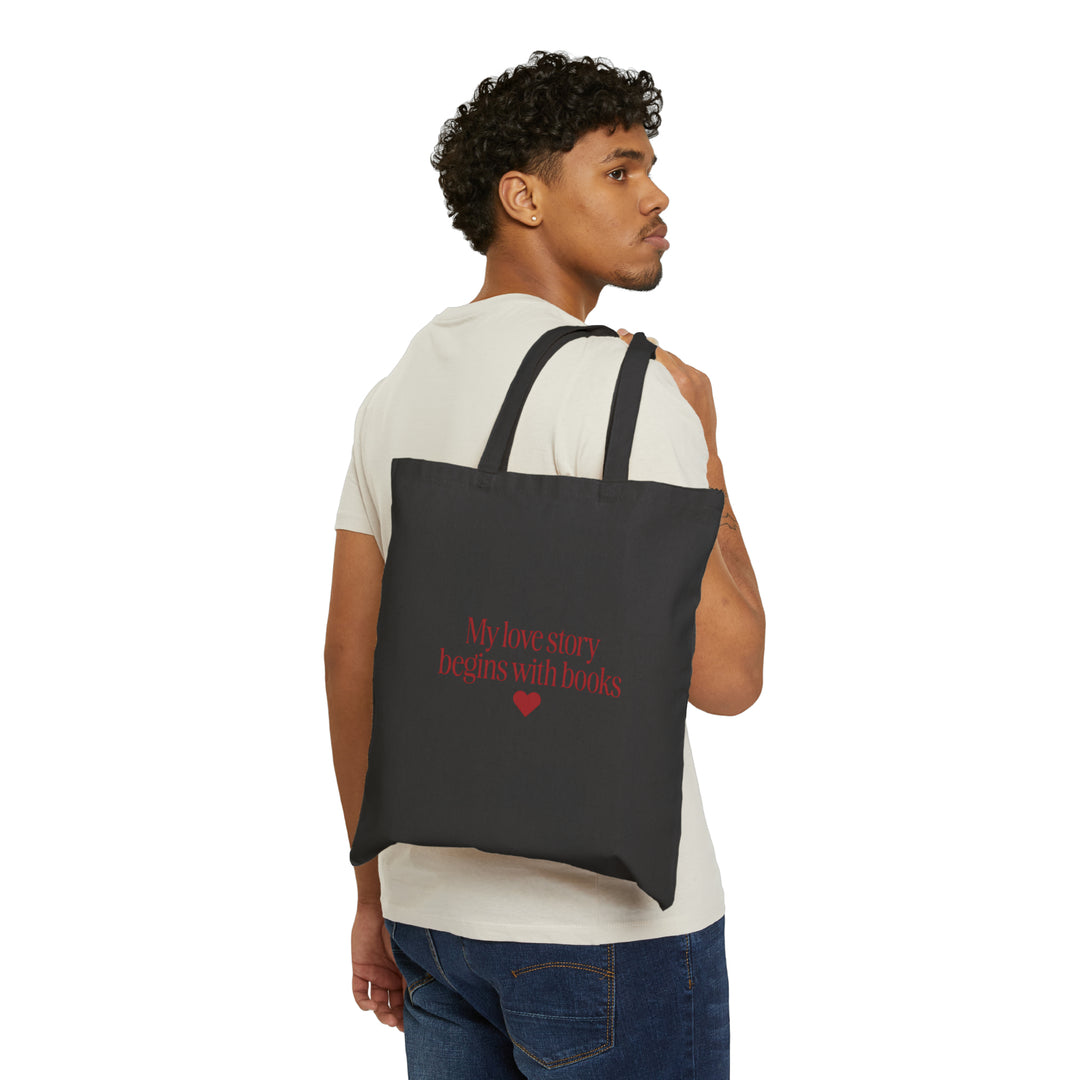 My love story Canvas Tote Bag