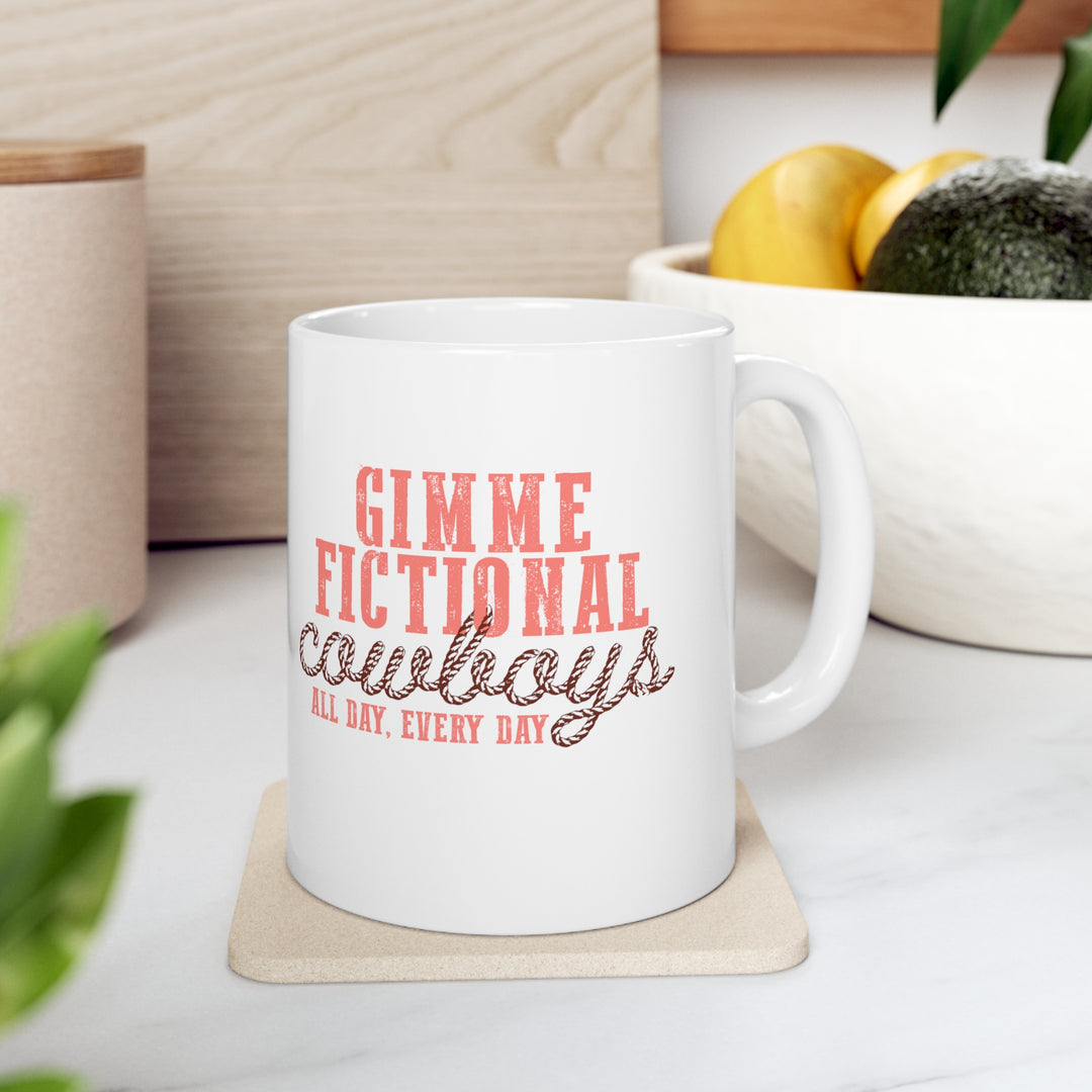 Gimmie Fictional Cowboys Mug- Ava Hunter Collaboration Collection