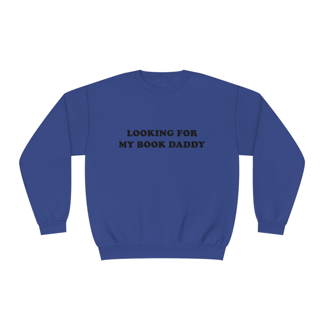 Book Daddy Crewneck Sweatshirt