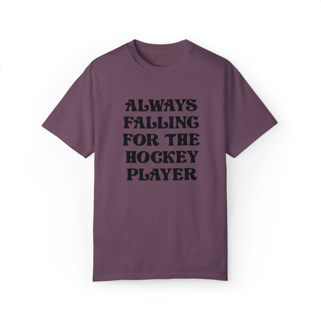 Falling for the Hockey Player Tee