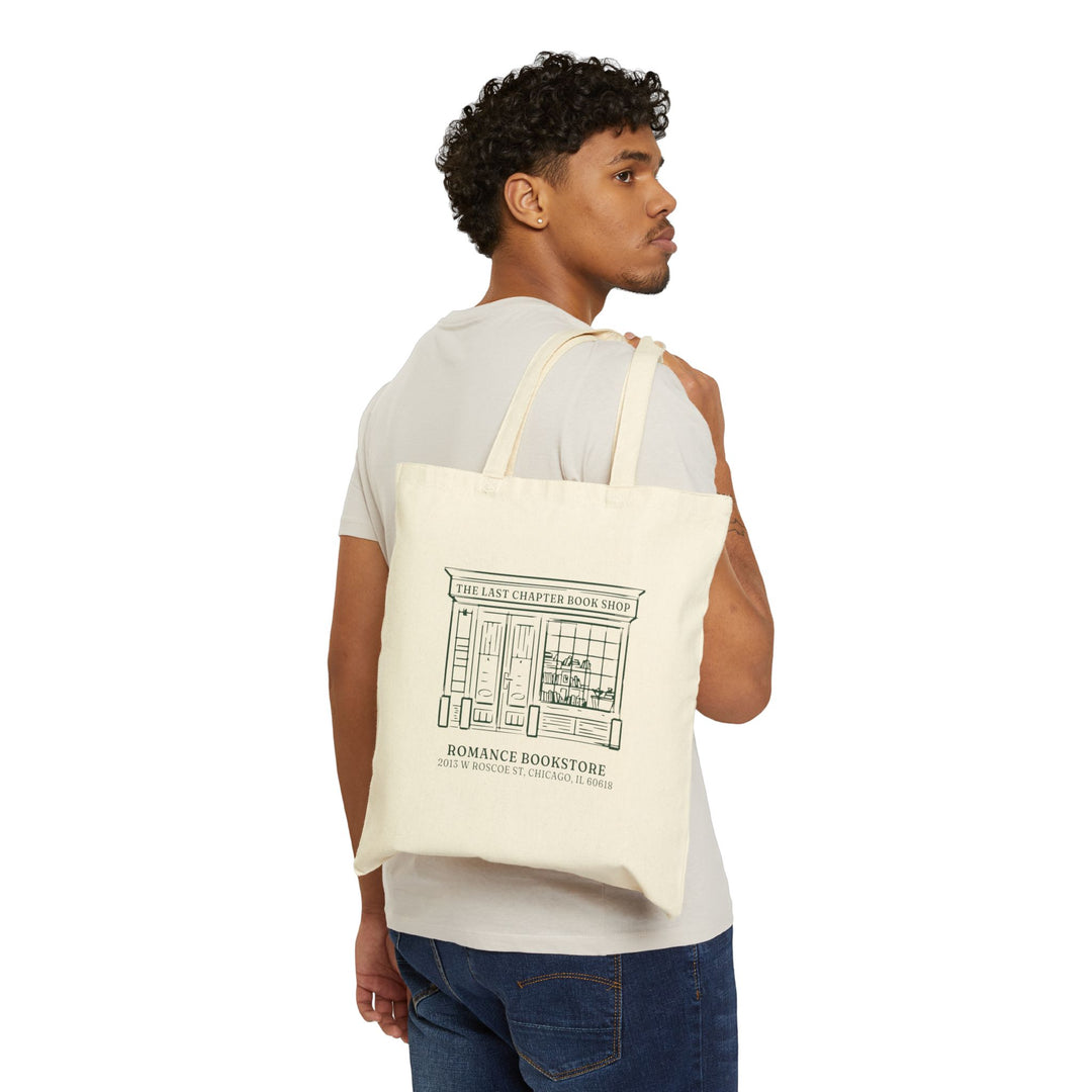 TLC Chicago Cotton Canvas Tote Bag