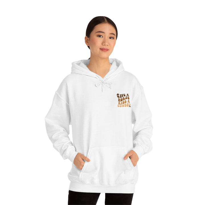 Ride a Cowboy Hooded Sweatshirt