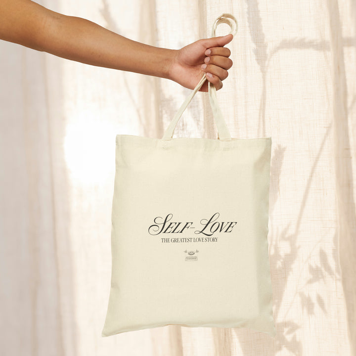 Self Love Canvas Tote Bag