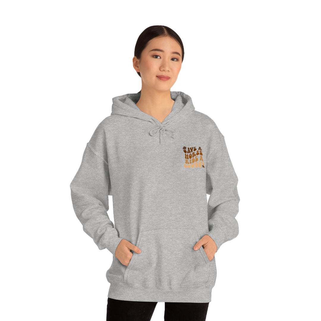 Ride a Cowboy Hooded Sweatshirt