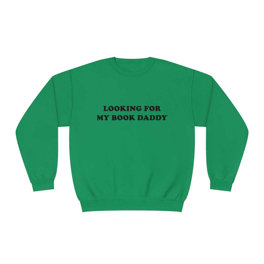 Book Daddy Crewneck Sweatshirt