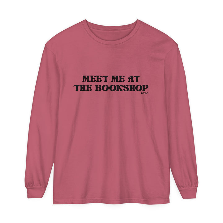 Meet me at the bookshop Long Sleeve T-Shirt