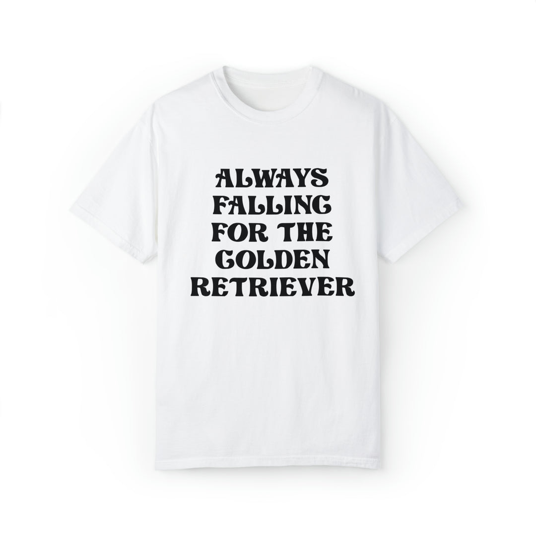 Falling for the Golden Retriever Tee