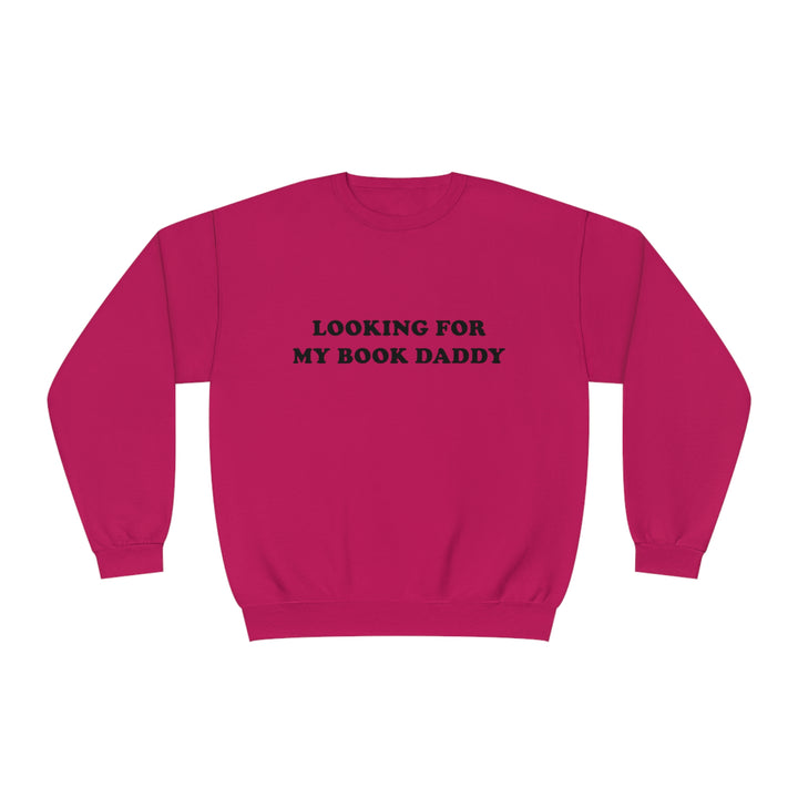 Book Daddy Crewneck Sweatshirt