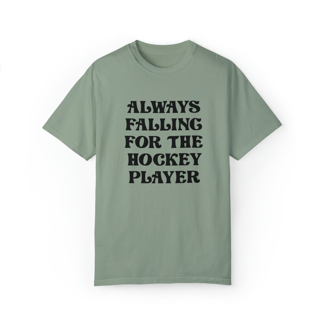 Falling for the Hockey Player Tee