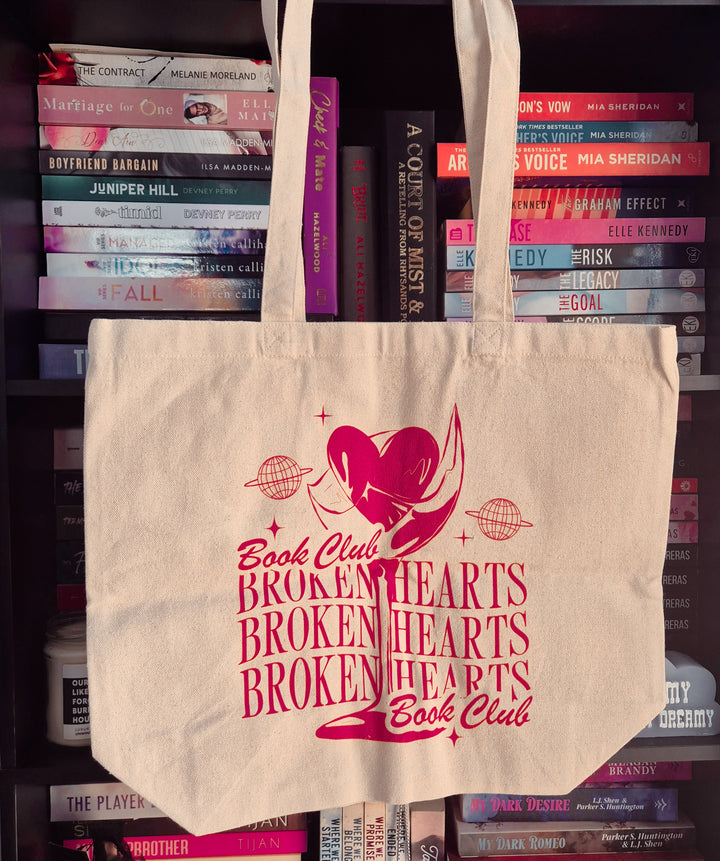 Broken Hearts Book Club Tote - The Champagne Problems Collection