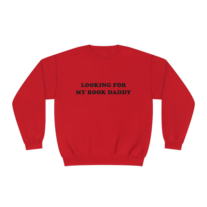 Book Daddy Crewneck Sweatshirt