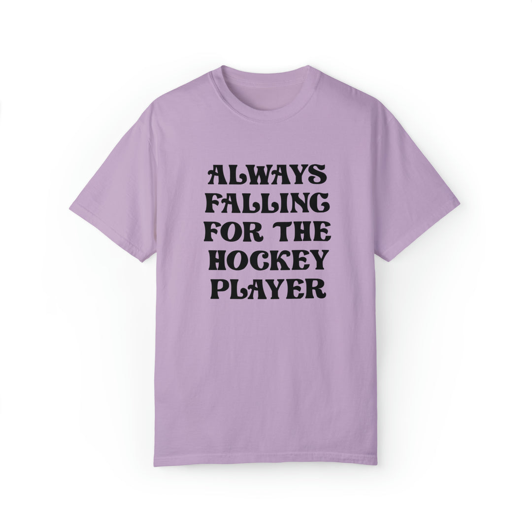 Falling for the Hockey Player Tee