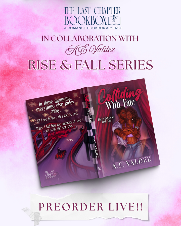 Rise and Fall series by AE Valdez FULL SERIES box