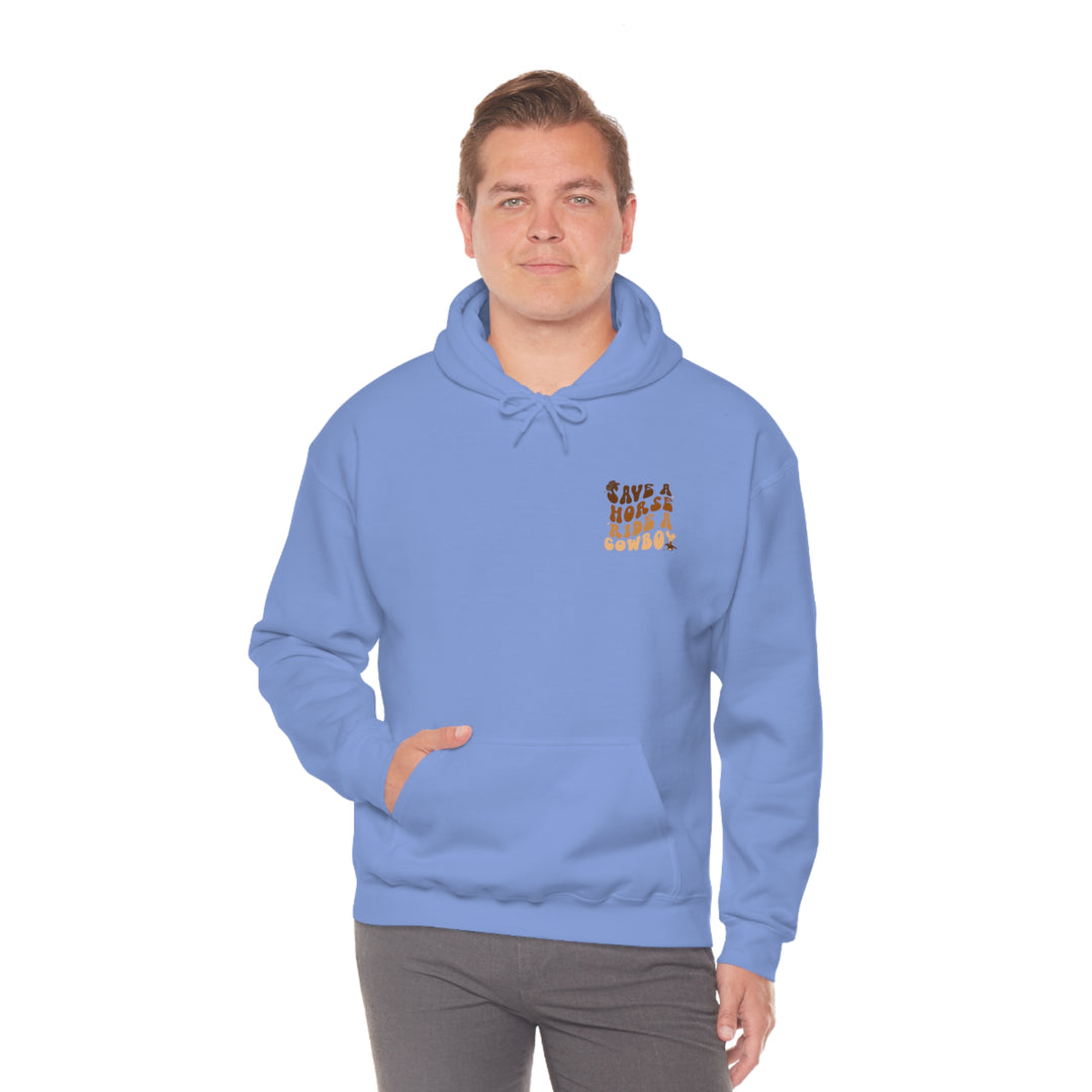 Ride a Cowboy Hooded Sweatshirt