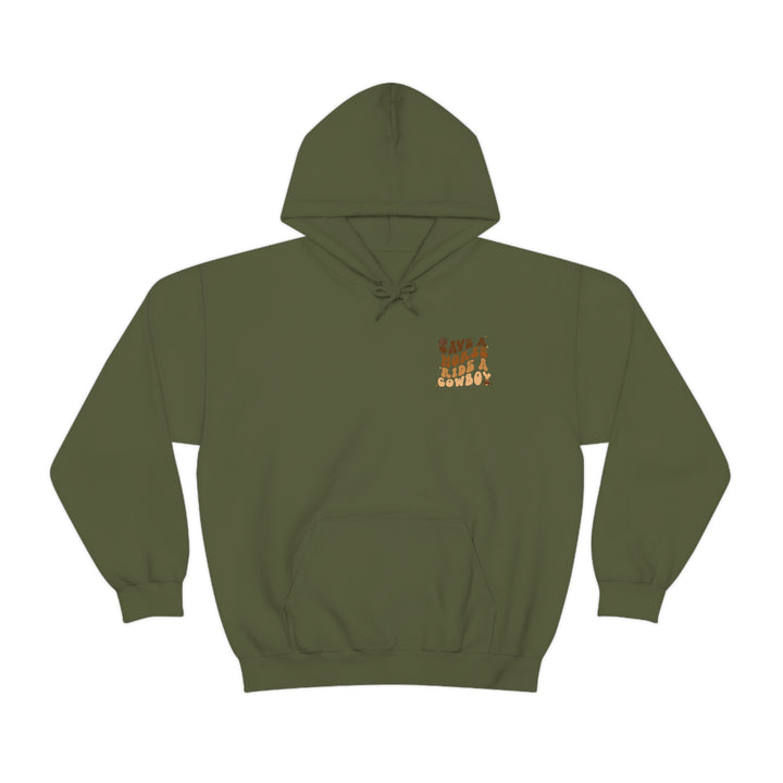 Ride a Cowboy Hooded Sweatshirt