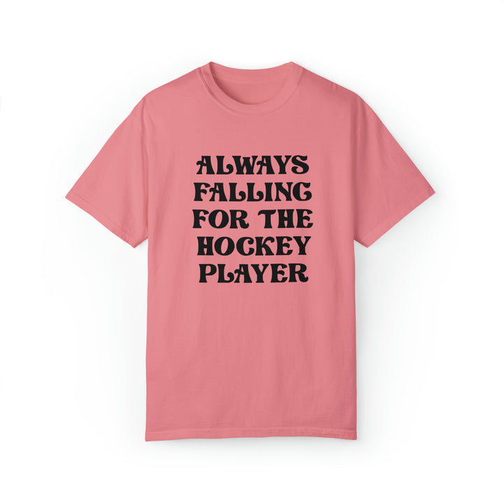 Falling for the Hockey Player Tee