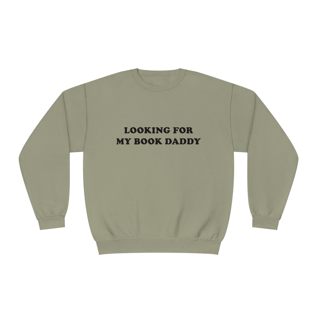 Book Daddy Crewneck Sweatshirt