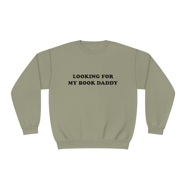 Book Daddy Crewneck Sweatshirt