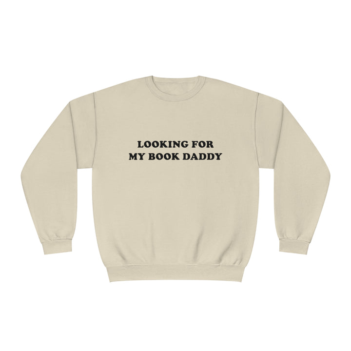 Book Daddy Crewneck Sweatshirt