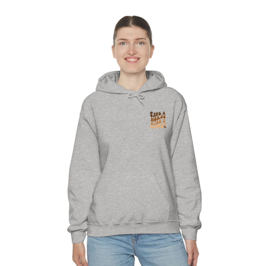 Ride a Cowboy Hooded Sweatshirt