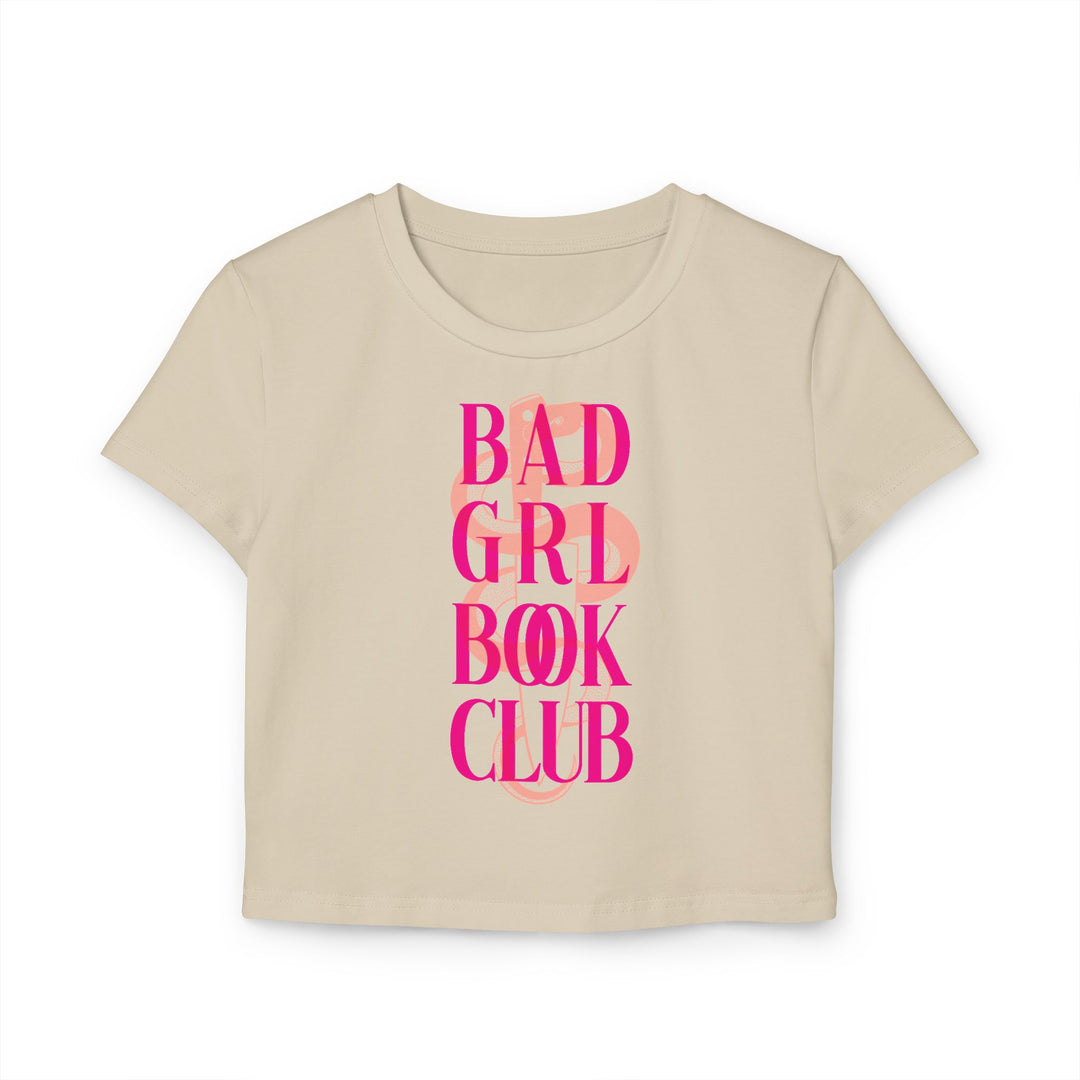 Bad Grl Book Club Baby Tee - The Scarlet Letter Collection