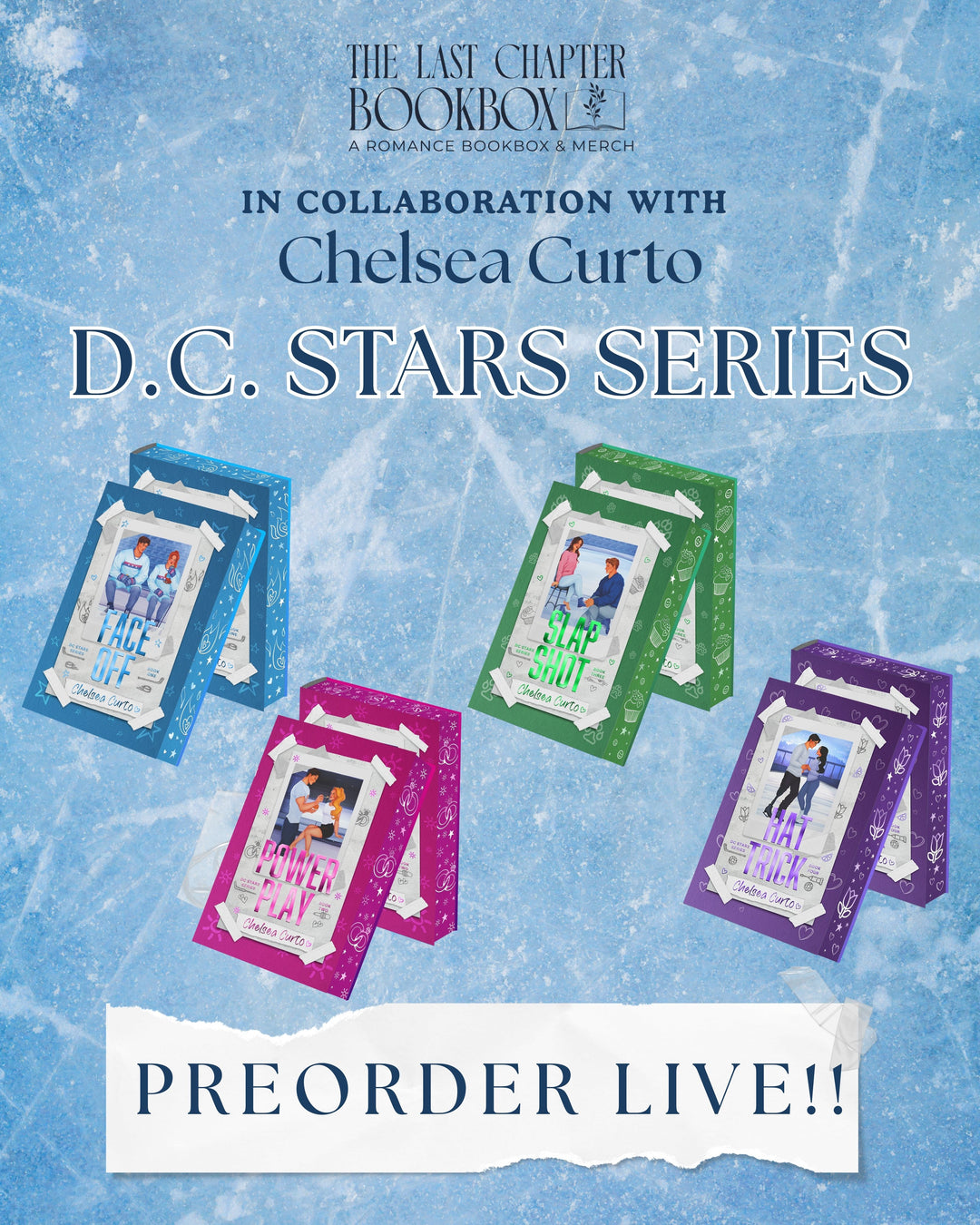 D.C Stars Series by Chelsea Curto FULL SERIES BOX