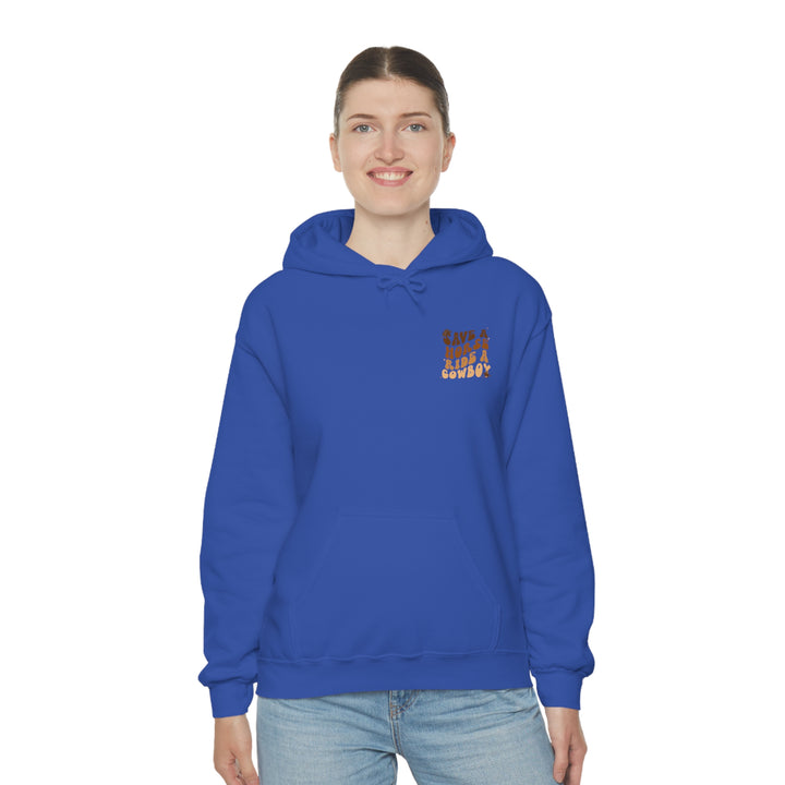 Ride a Cowboy Hooded Sweatshirt