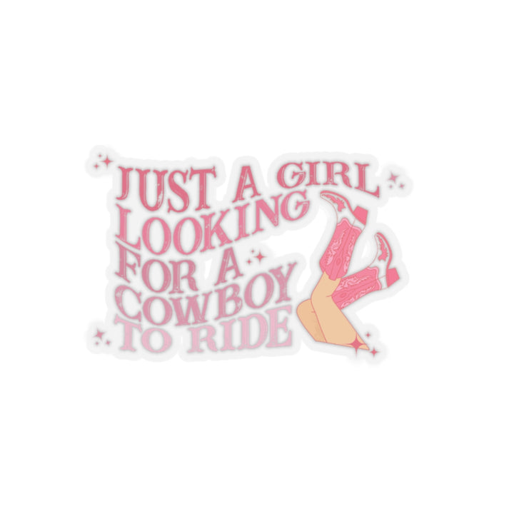 Just a Girl Sticker - Ava Hunter