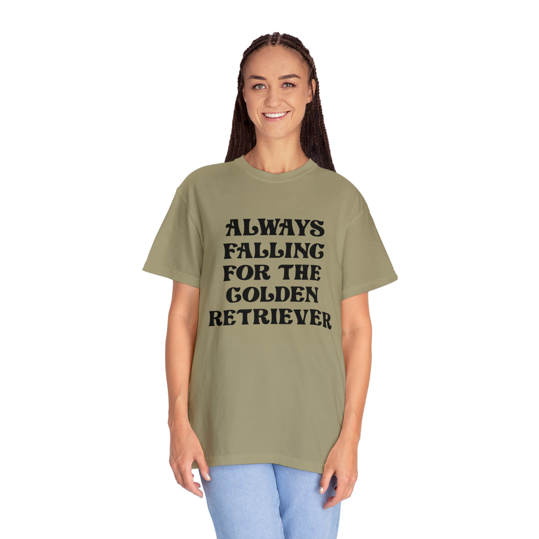 Falling for the Golden Retriever Tee