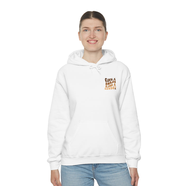 Ride a Cowboy Hooded Sweatshirt