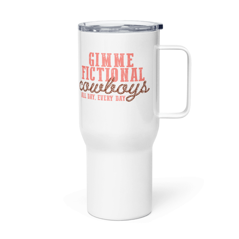 Gimme Cowboys Travel Mug- Ava Hunter Collaboration Collection