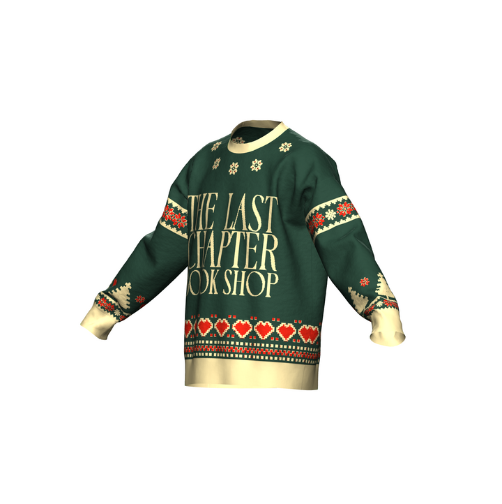 The Last Chapter Holiday Knit Sweater