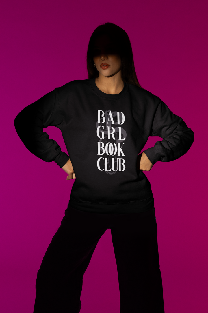 Bad Girls Book Club Crewneck Sweatshirt - The Scarlet Letter Collection