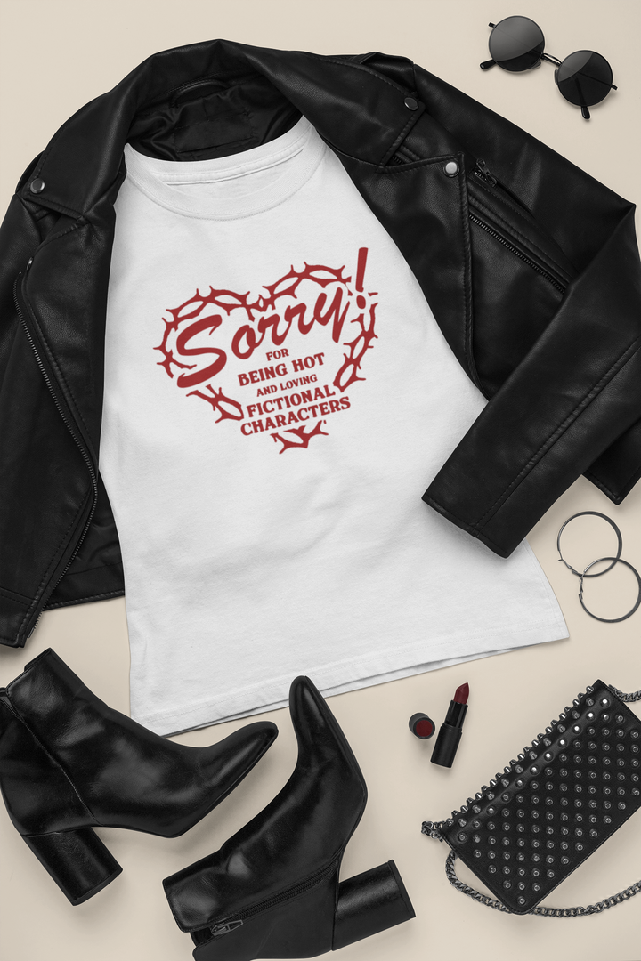 Sorry For Being Hot Tee - The Scarlet Letter Collection